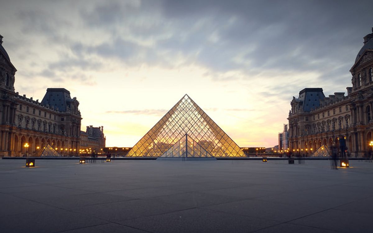 The Louvre courtesy Gael Varoquaux