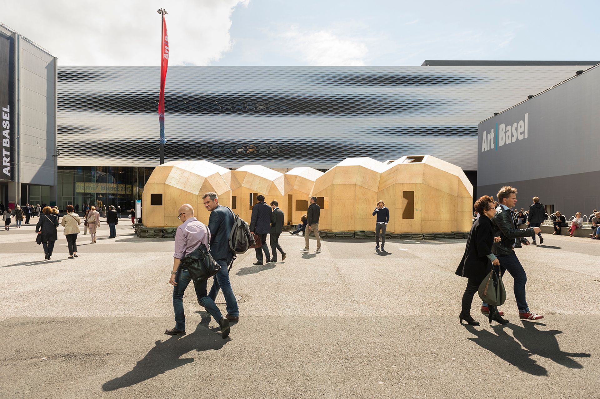 Basel's Messeplatz will host a series of projects organised by Creative Time Art Basel
