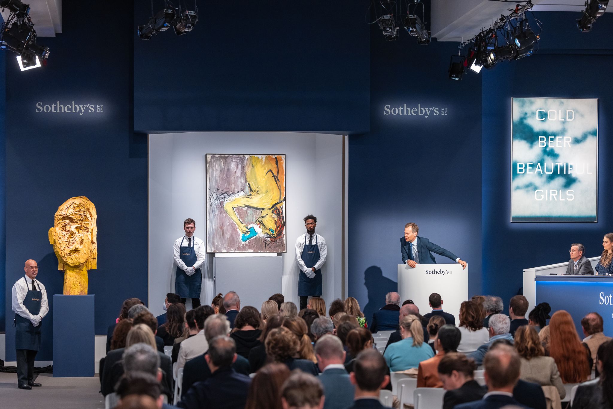 As Market For Young Artists Grows, Sotheby’s Turbocharged The Now Sale ...