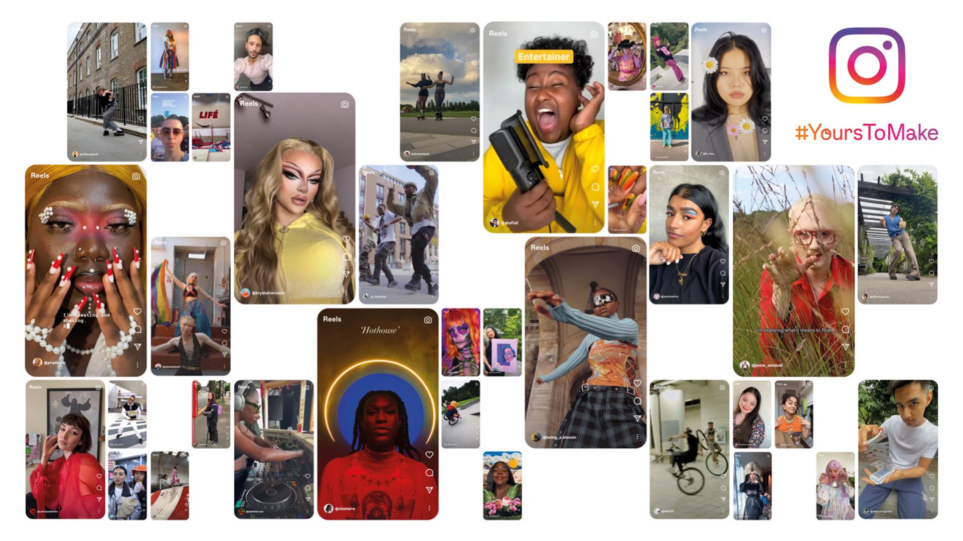 Instagram's “Yours to Make” initiative aims to attract young people to the platform Instagram
