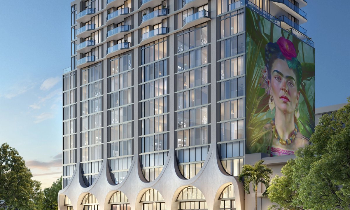 Frida Kahlo-branded luxury condos go up for sale in Miami