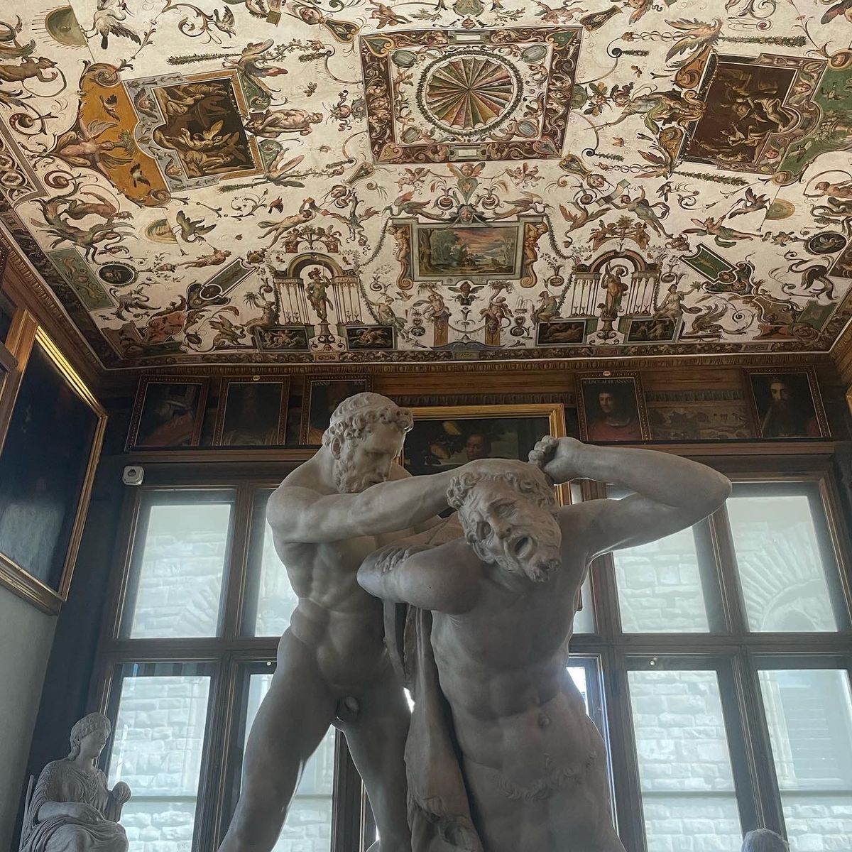 A sculpture of Hercules and the Centaur Nessus (first century AD) at the Uffizi Galleries, Florence Photo: The Art Newspaper
