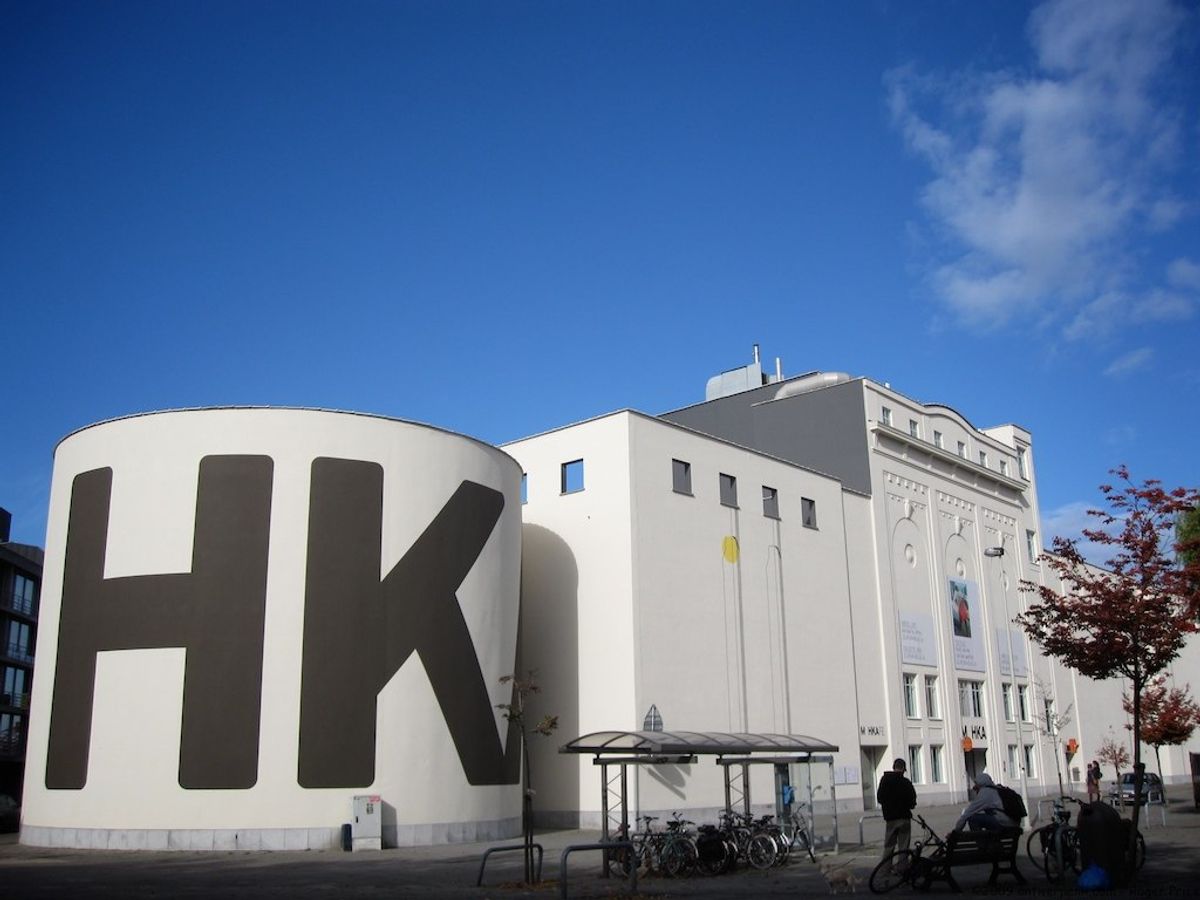 M HKA, the museum of contemporary art in Antwerp, Belgium Photo: Roger Price 