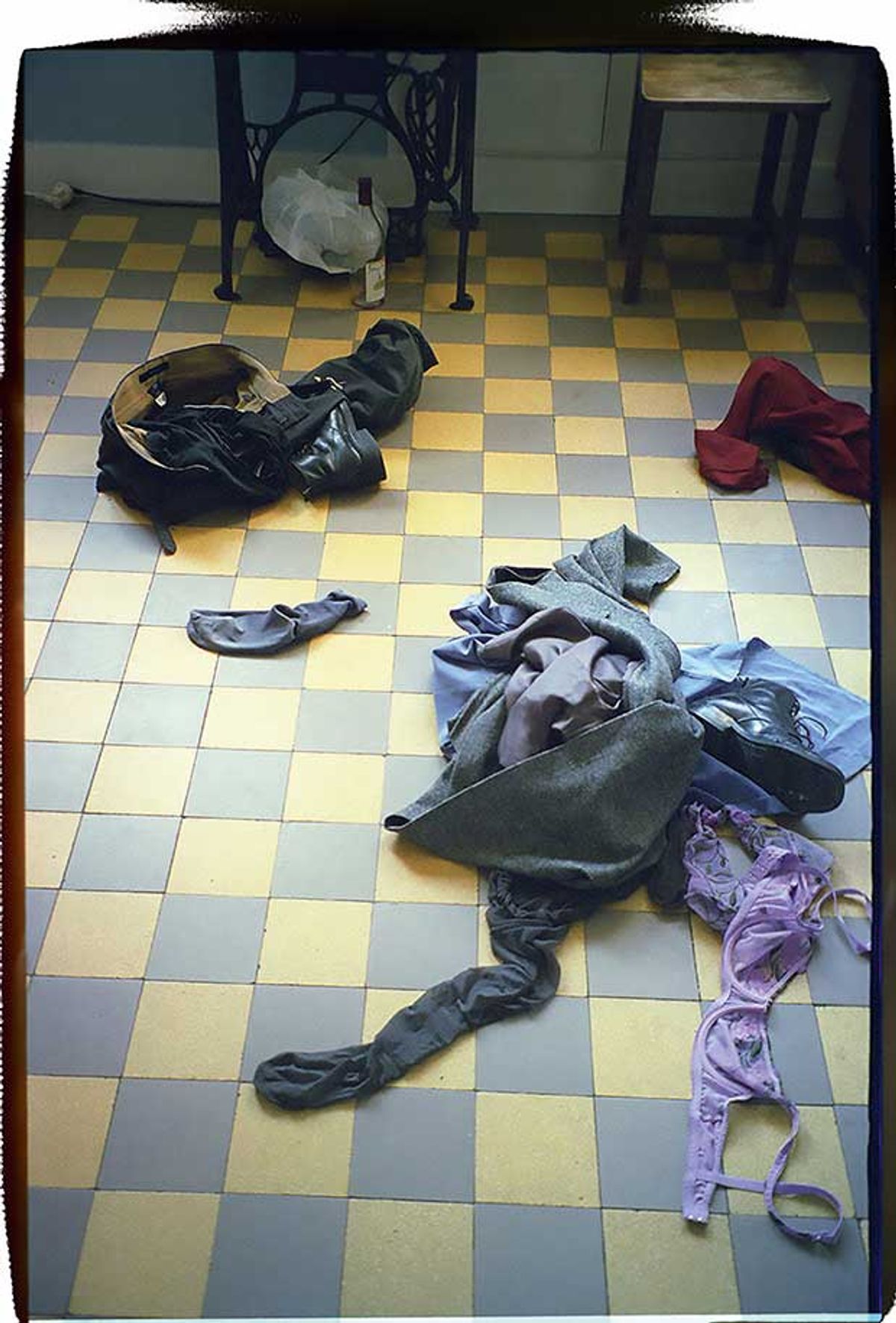 The aftermath of ardour: Kitchen, 17 April, one of Ernaux and Marie’s 14 images in The Use of Photography, which documents their relationship in 2003
© Annie Ernaux and Marc Marie, 2005. Courtesy Fitzcarraldo Editions