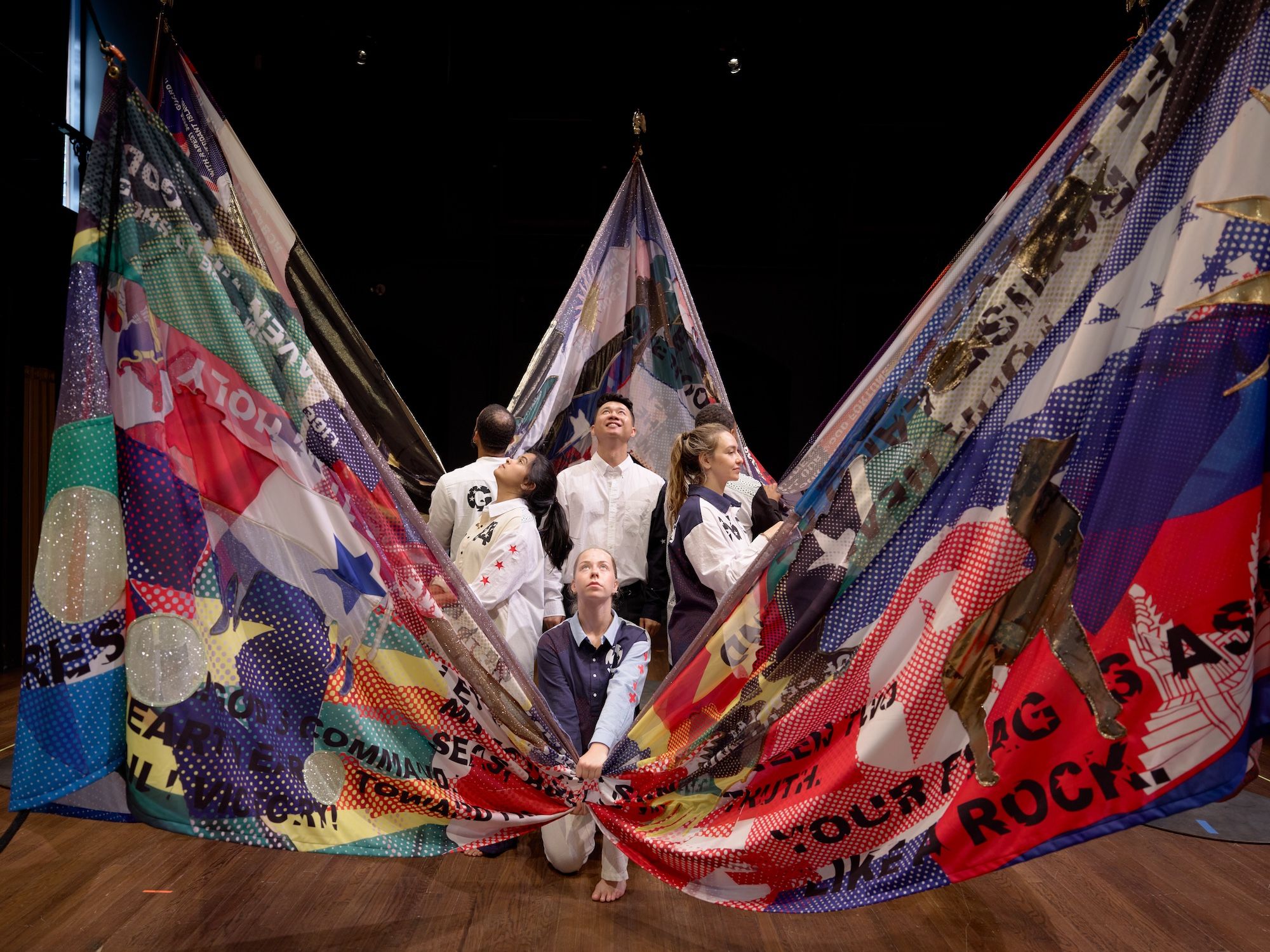 Rehearsal for Tammy Nguyen's Timaeus and The Teacher: Foreword, an aria that will be part of the closing events for the 2026 Venice Biennale Photo by Elisabeth Bernstein. Courtesy the artist and Lehmann Maupin, New York, Seoul, and London.