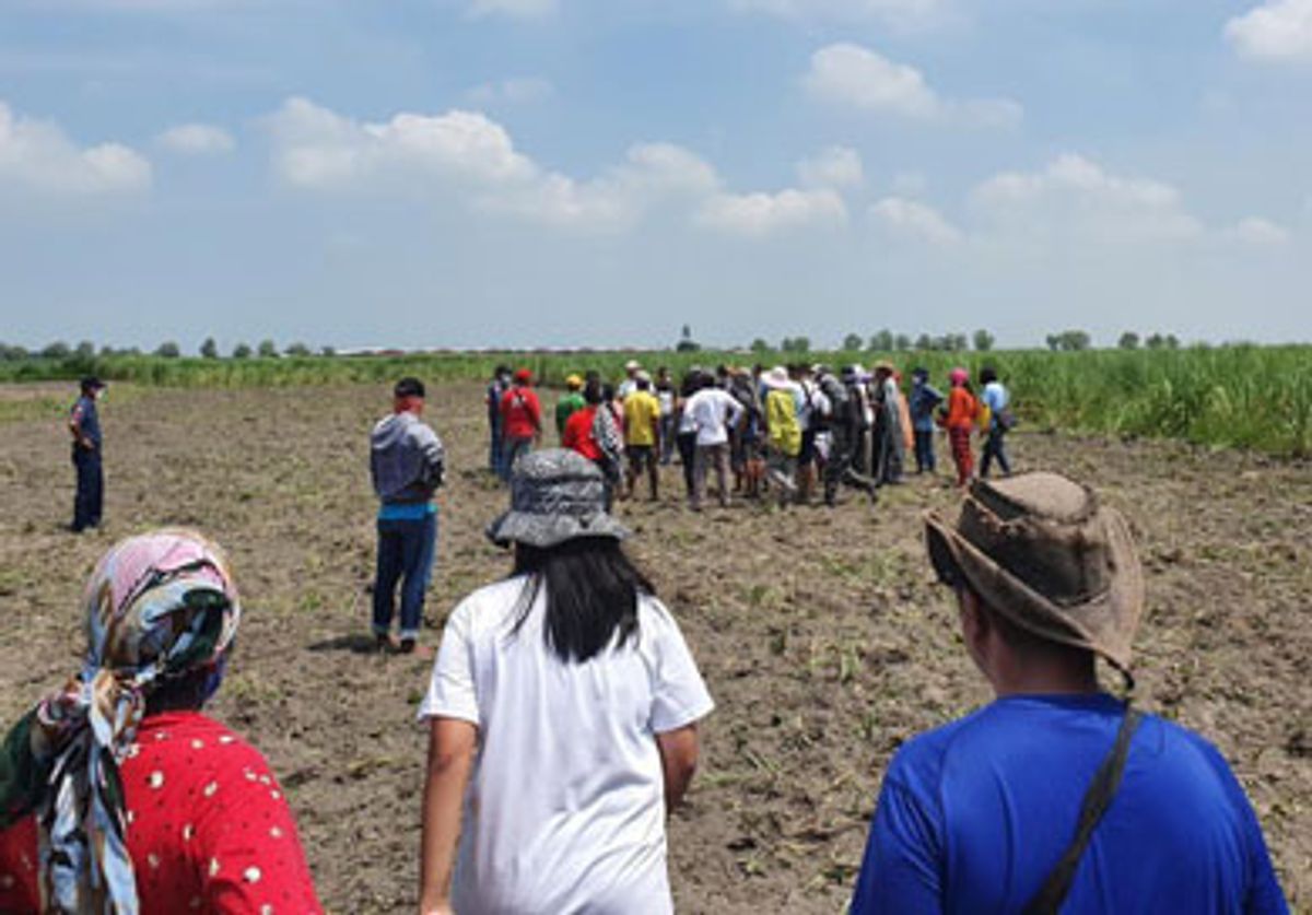Protesters in Concepcion, Philippines Photo courtesy of Cian Dayrit