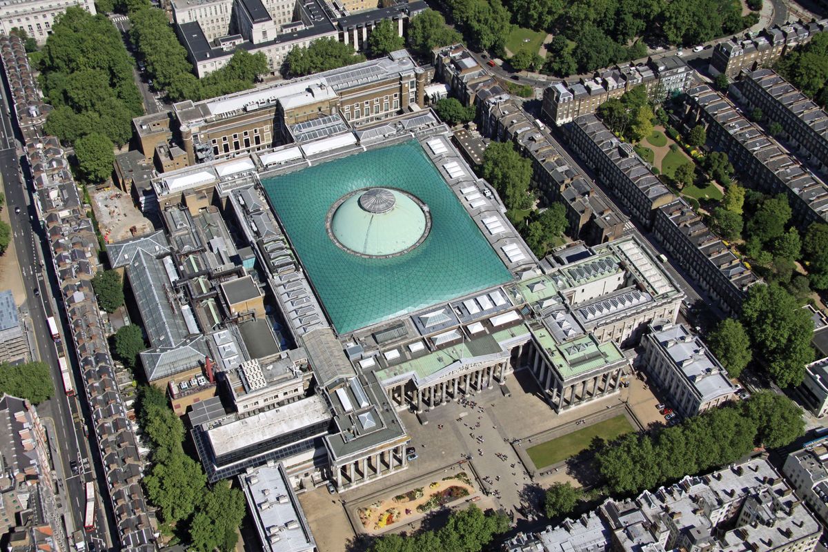 A major challenge in maintaining the British Museum is that there is no uniform structure, with buildings of different designs having been added at various times. Photo: APS(UK)/Alamy.