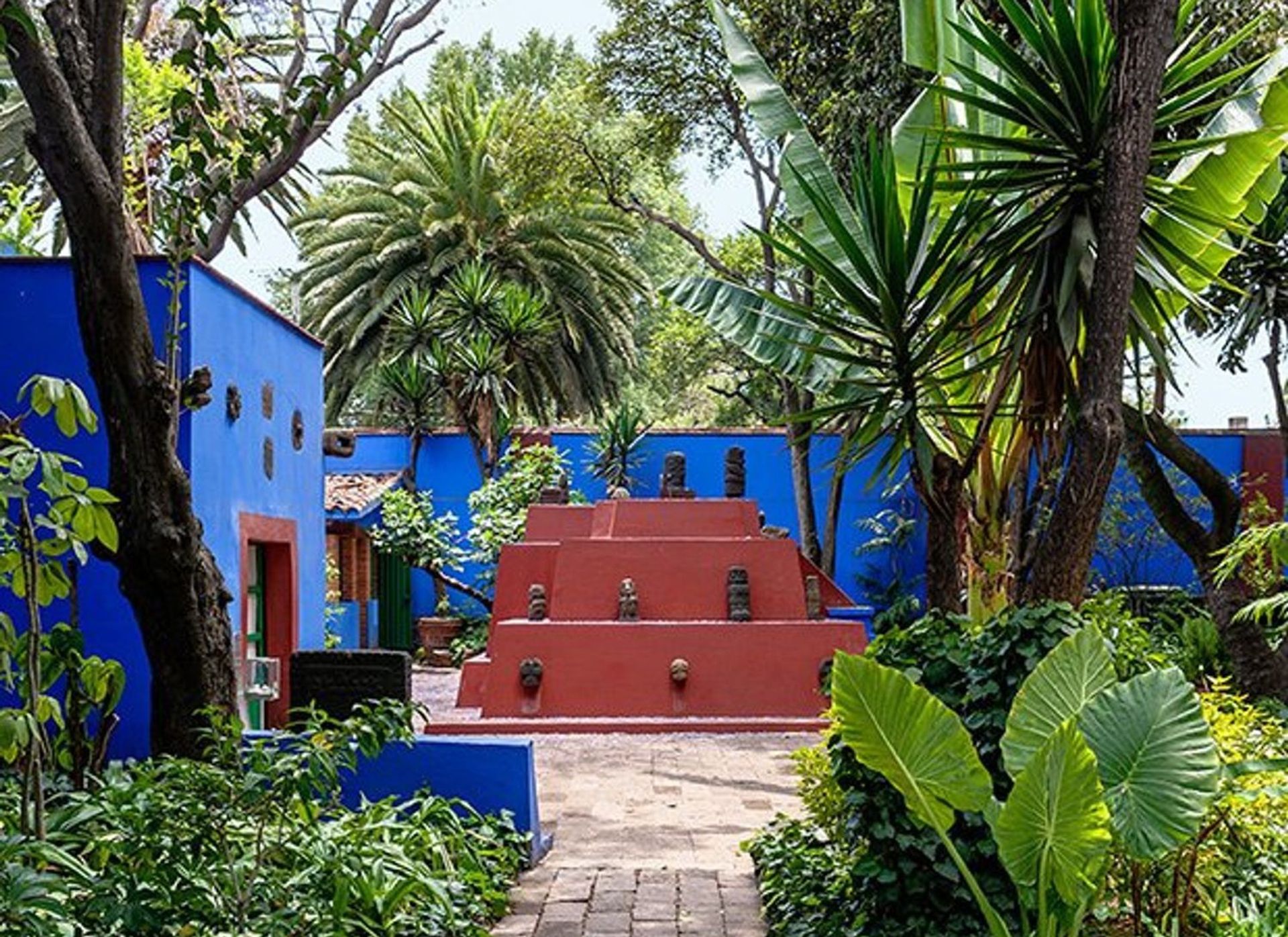 Casa Azul, in Mexico City 