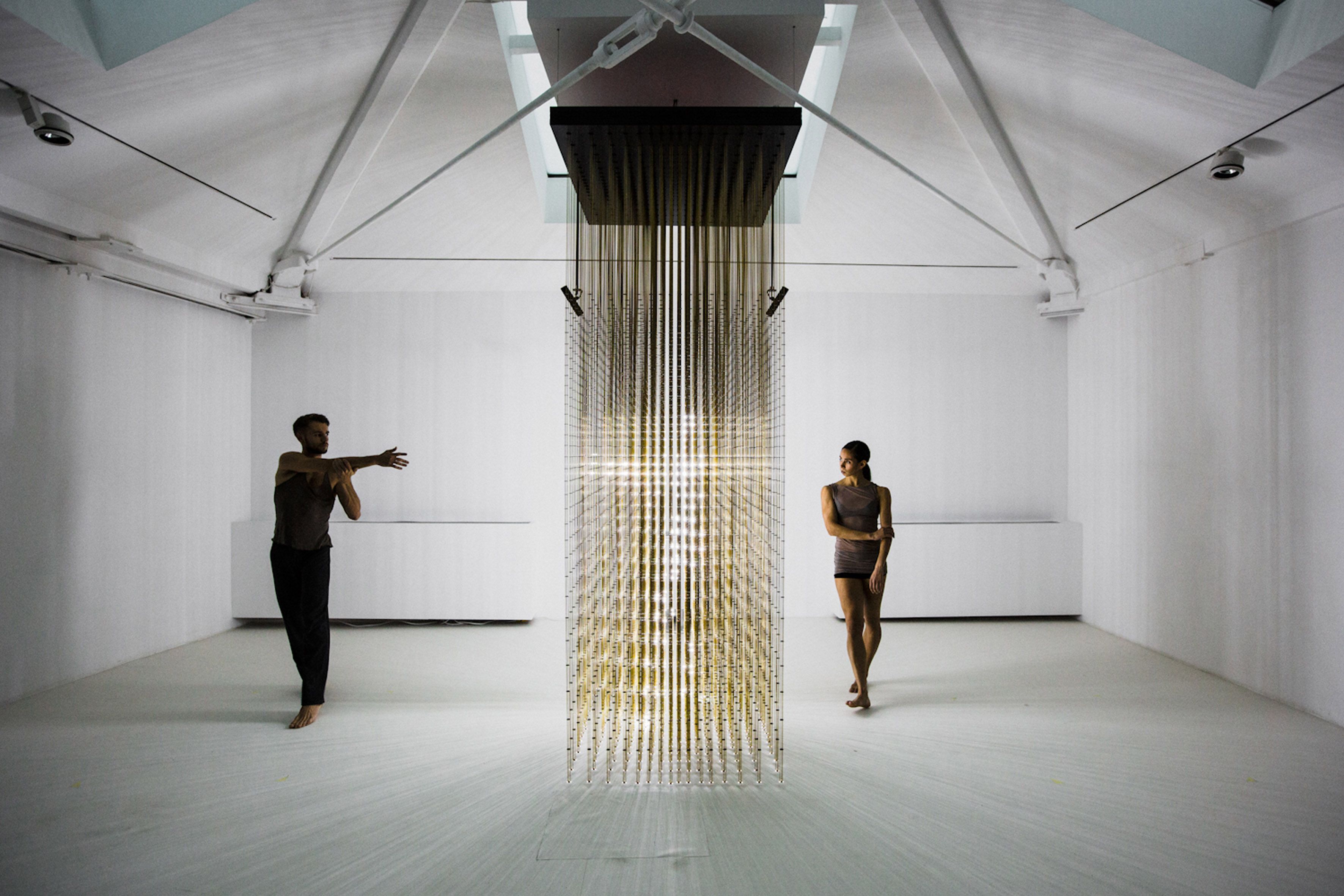 Random International's Future Self (2012) Photo: Ravi Deepres. Courtesy Future\Pace. Performance by Studio Wayne McGregor to a score by Max Richter