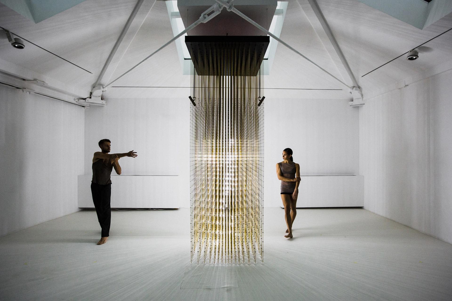 Random International’s new permanent commission on London’s embankment ...