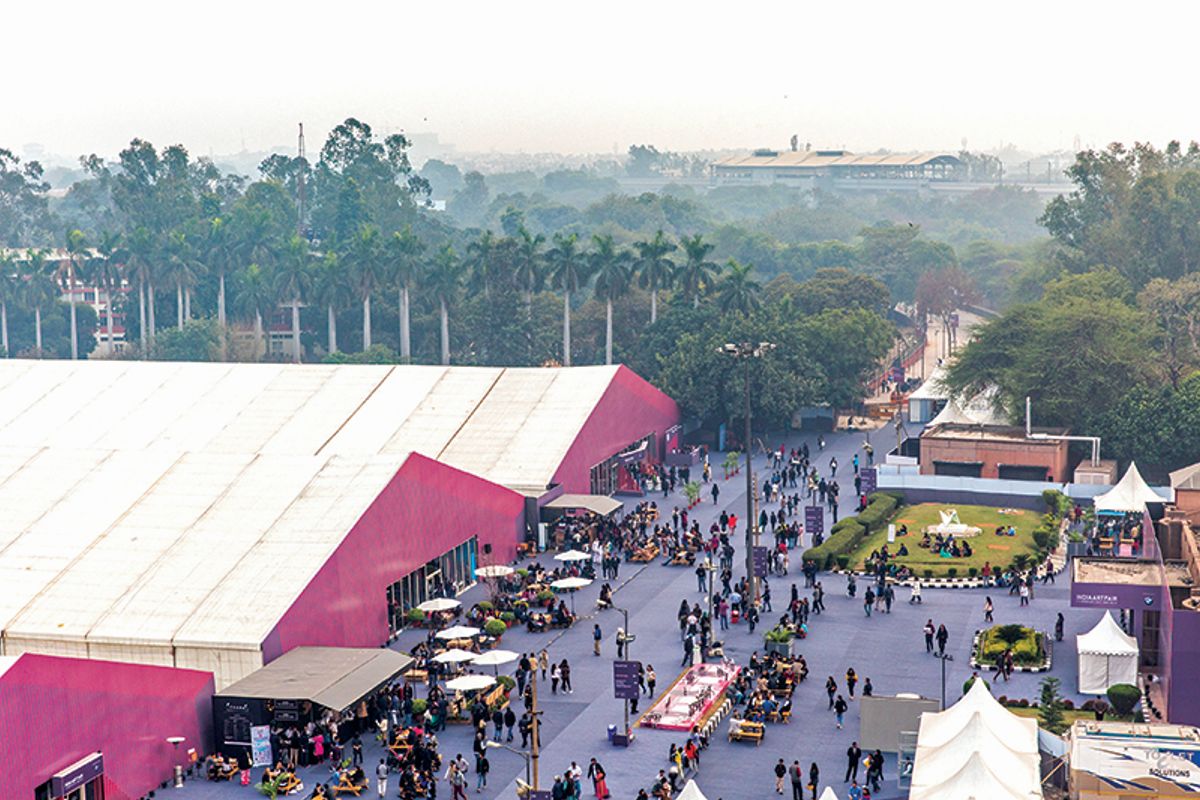 India Art Fair attracted more than 90,000 visitors last year Andy Barnham/India Art Fair