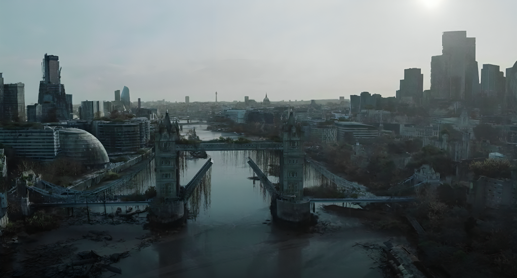 London in ruins