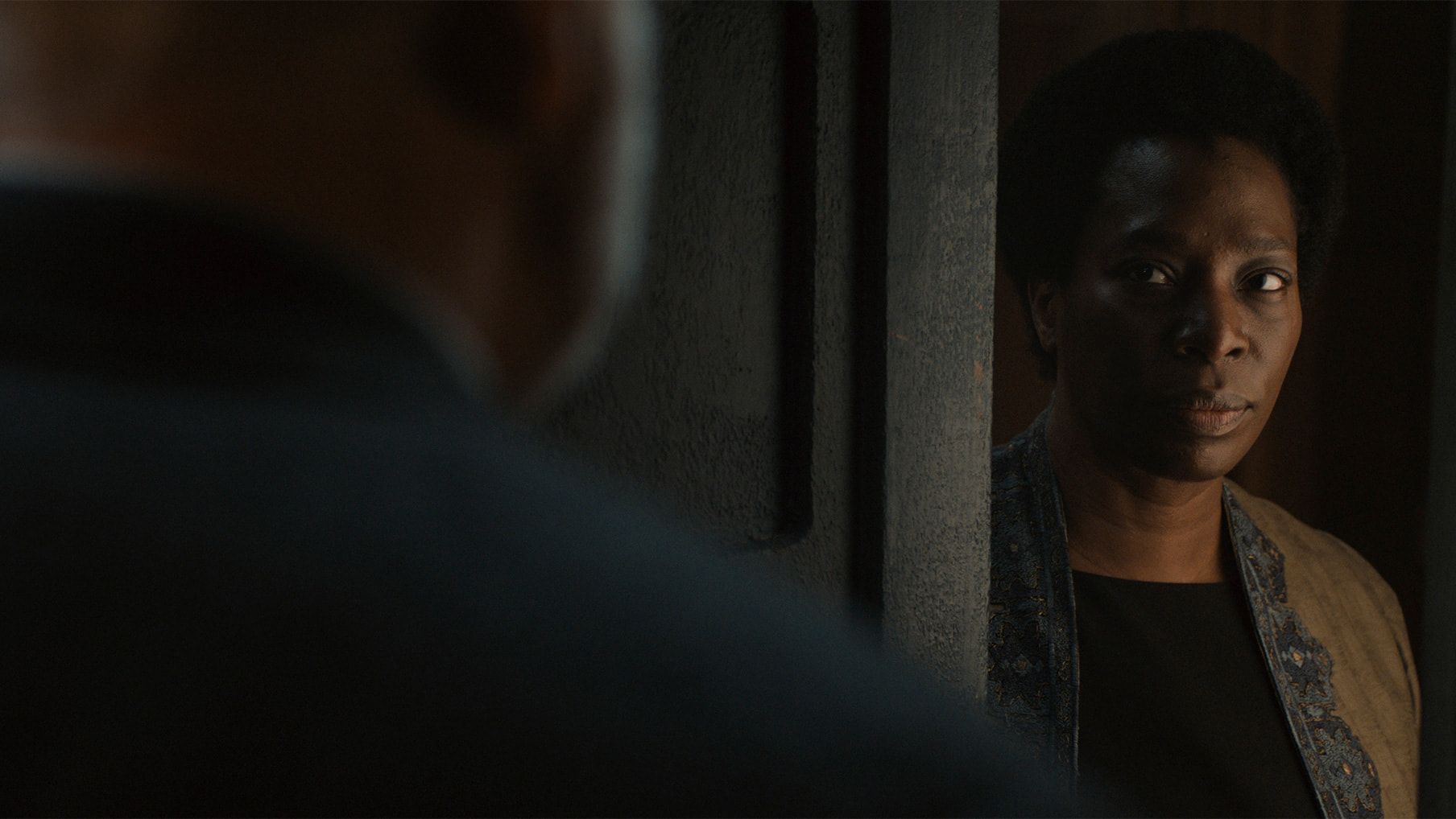 Tanya Moodie as Meadows in Silo Season 2.