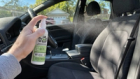 Clean, fresh car interior with sunlight coming through the windows