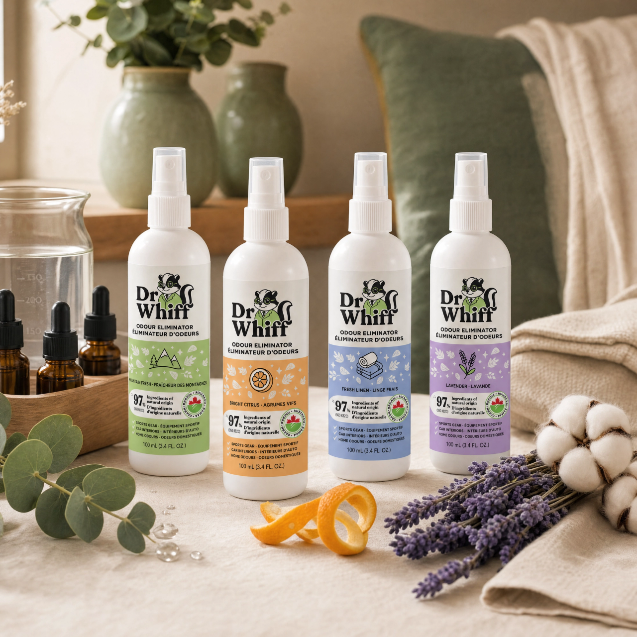 Dr. Whiff ingredients and product formulation