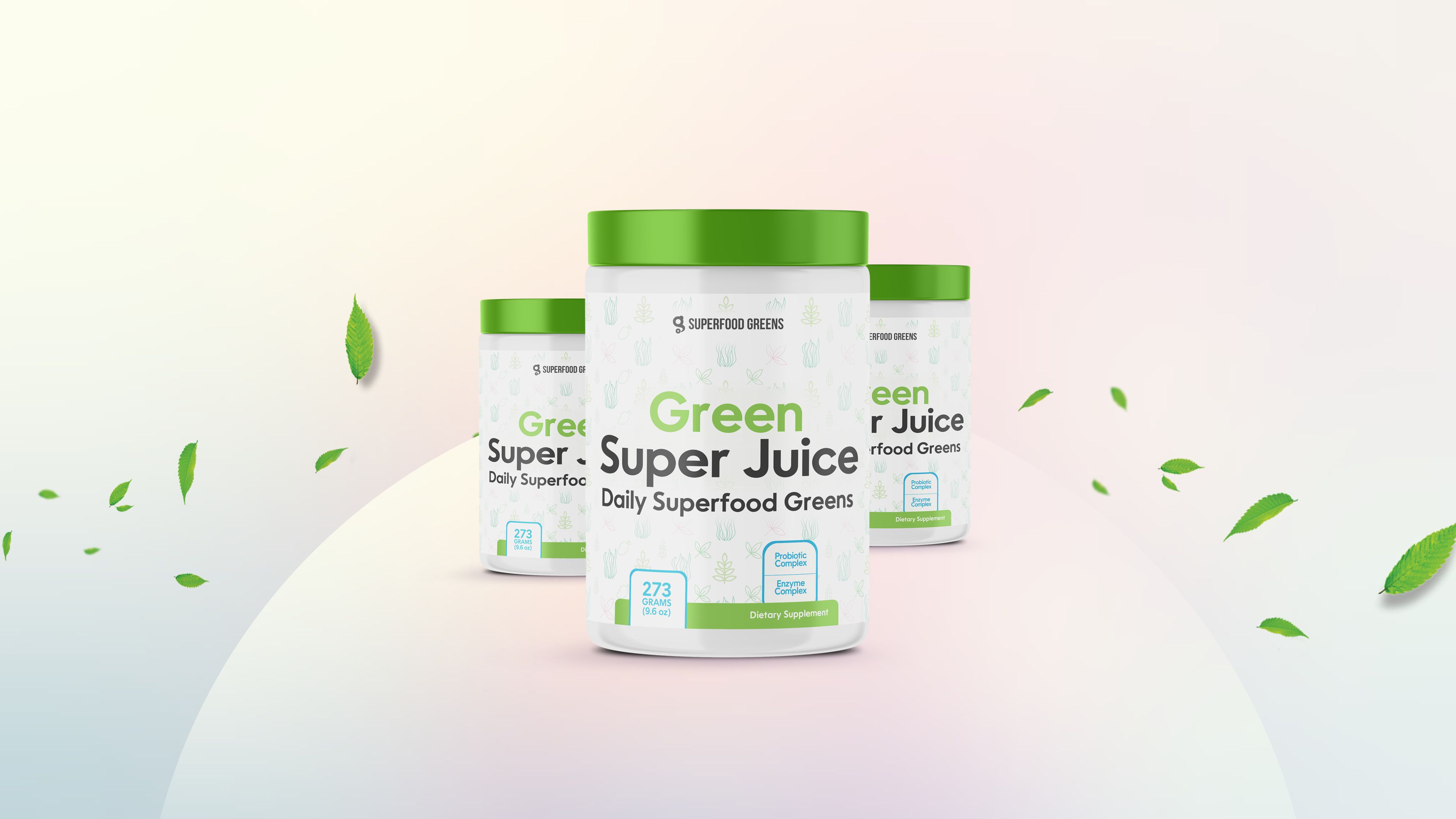 Green Super Juice hero