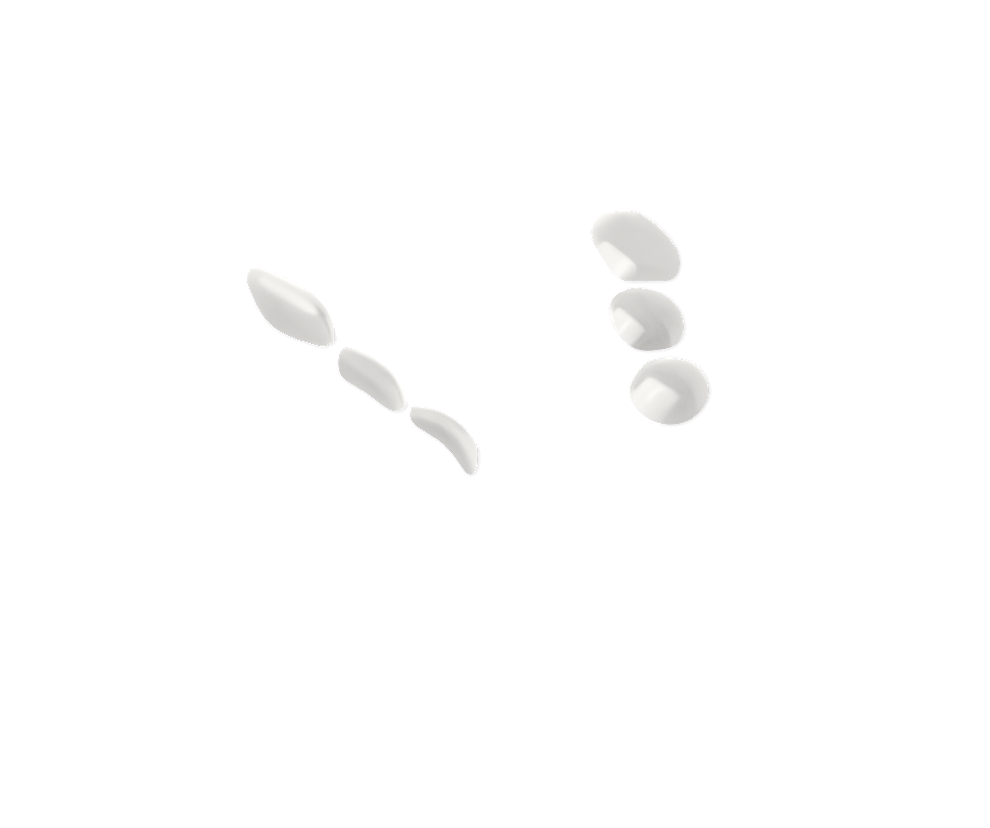 White Compression Pad