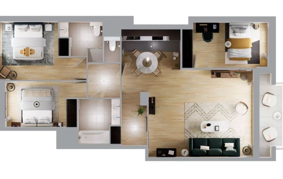 Appartement 4 pièces — Boulogne-Billancourt, photo principale