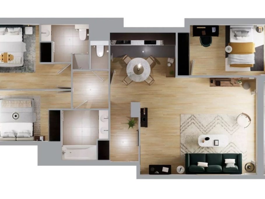 Appartement 4 pièces — Boulogne-Billancourt, photo principale