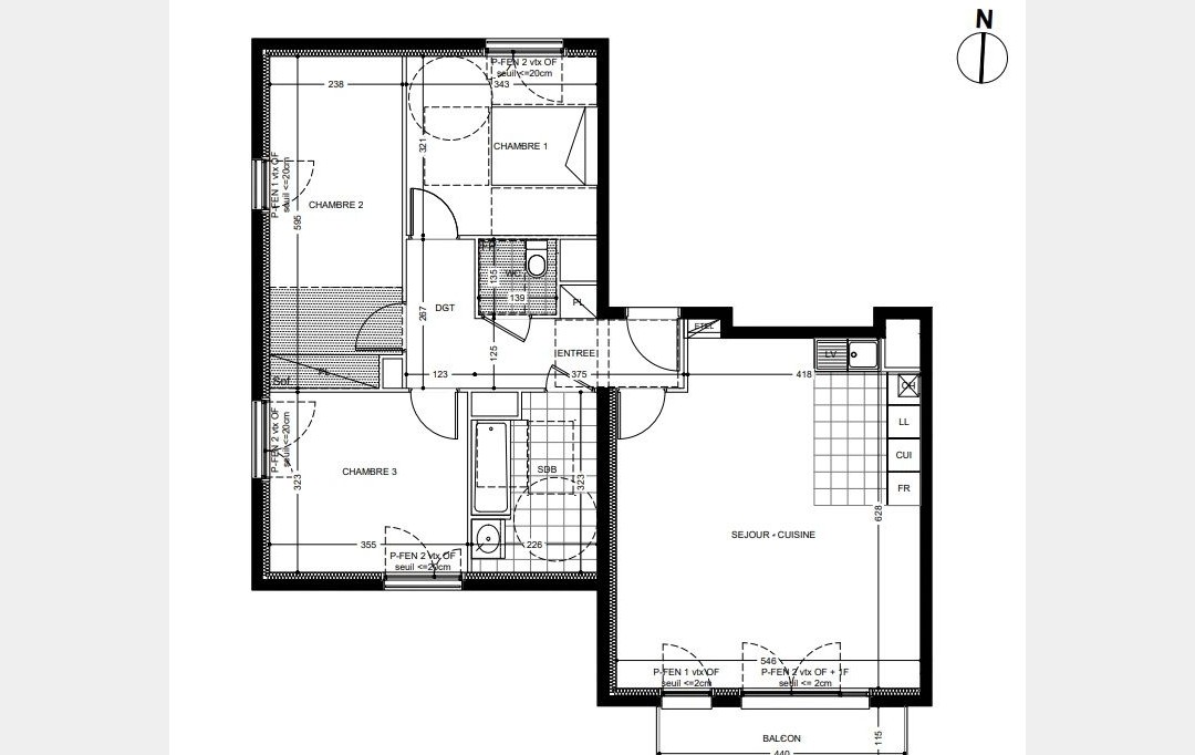 Appartement 4 pièces — Rosny-sous-Bois
