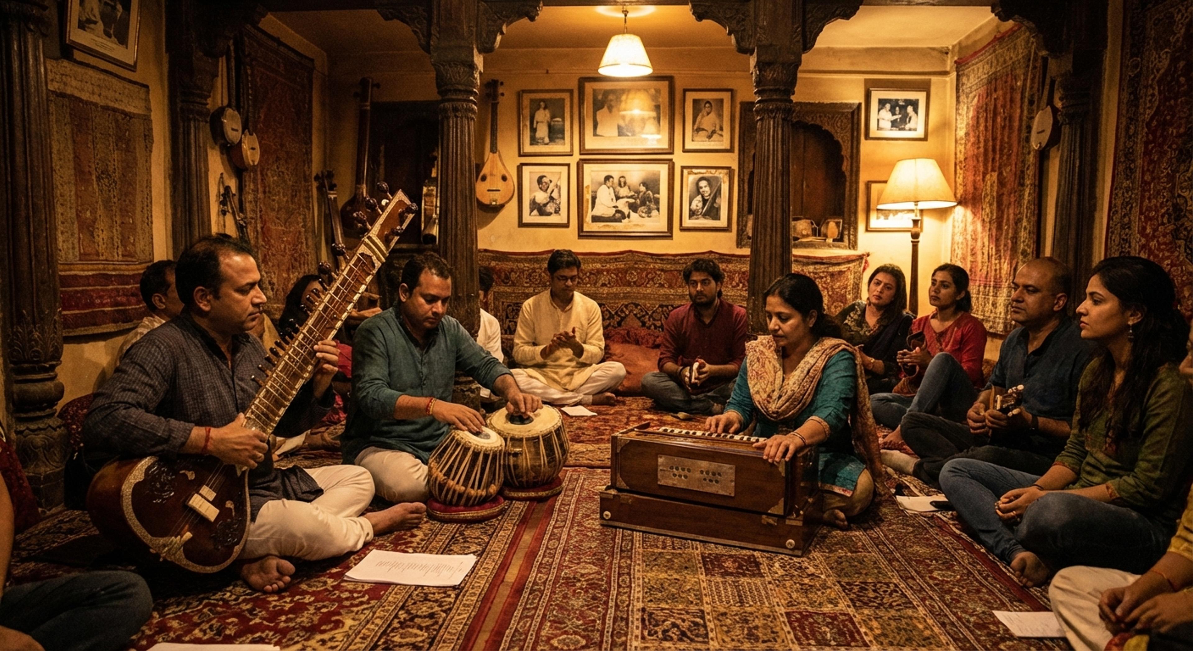 Open House Riyaaz practice session