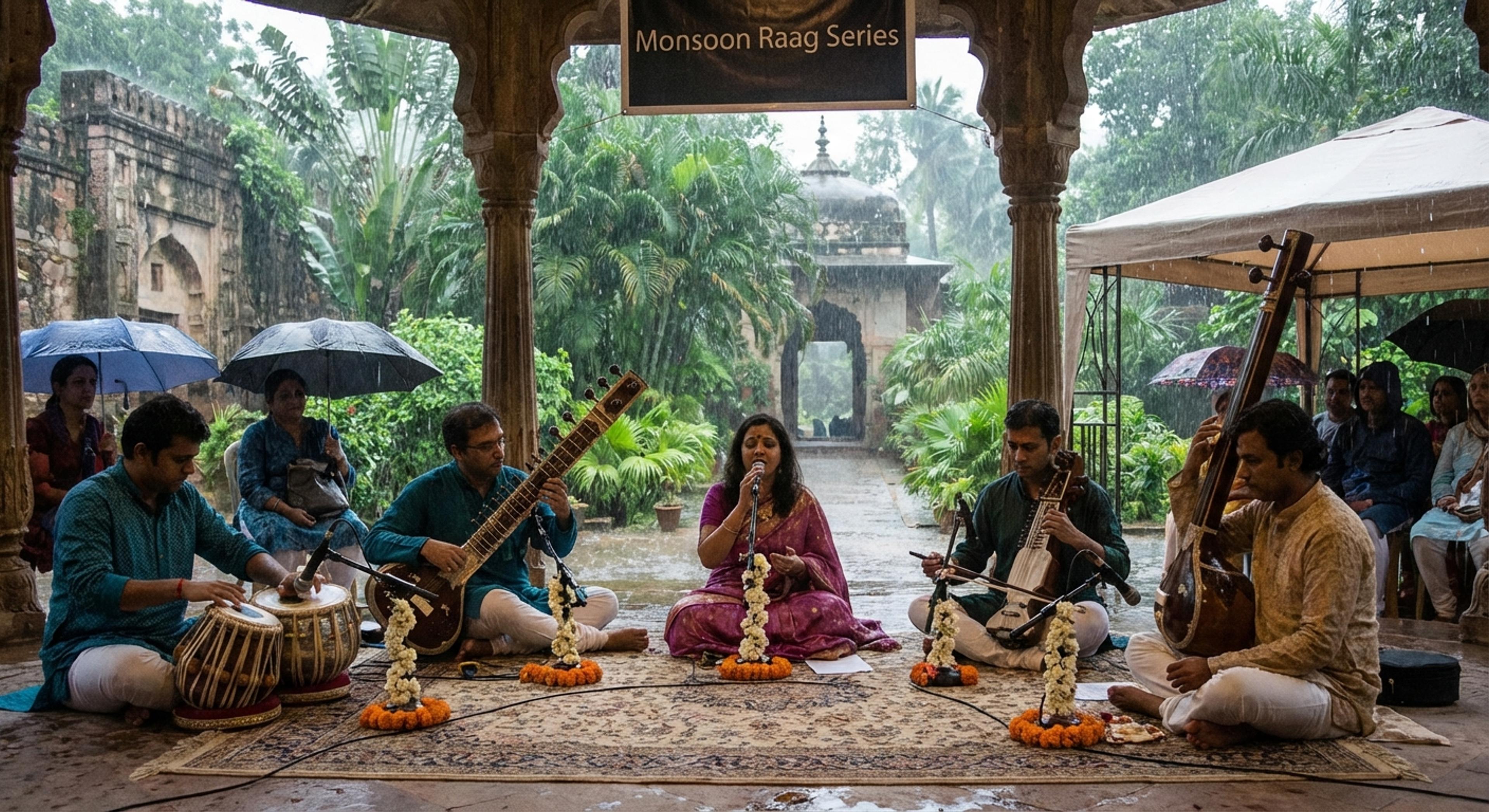 Baithak traditional music gathering