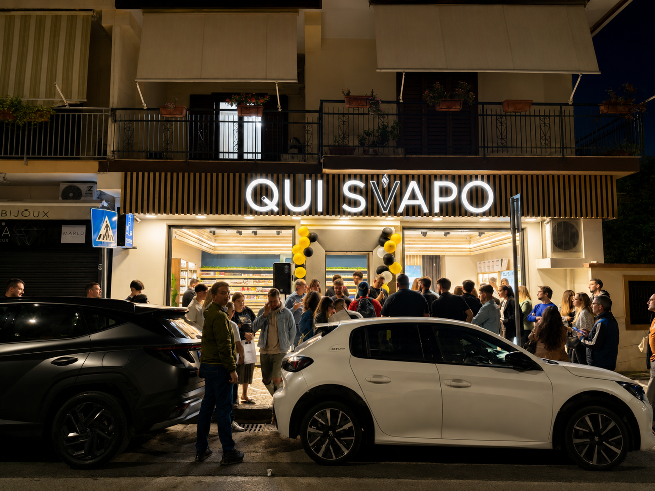 inaugurazione qui svapo