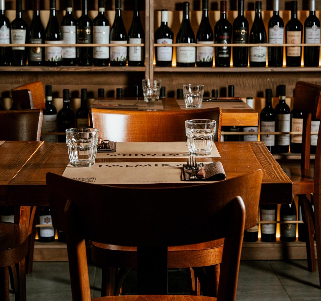 interni osteria Palmira