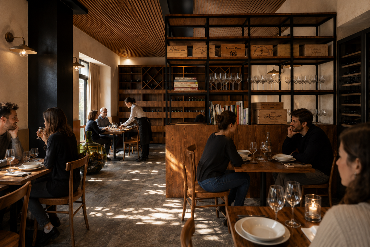 RENDER LOCALE ROMA OSTERIA PALMIRA