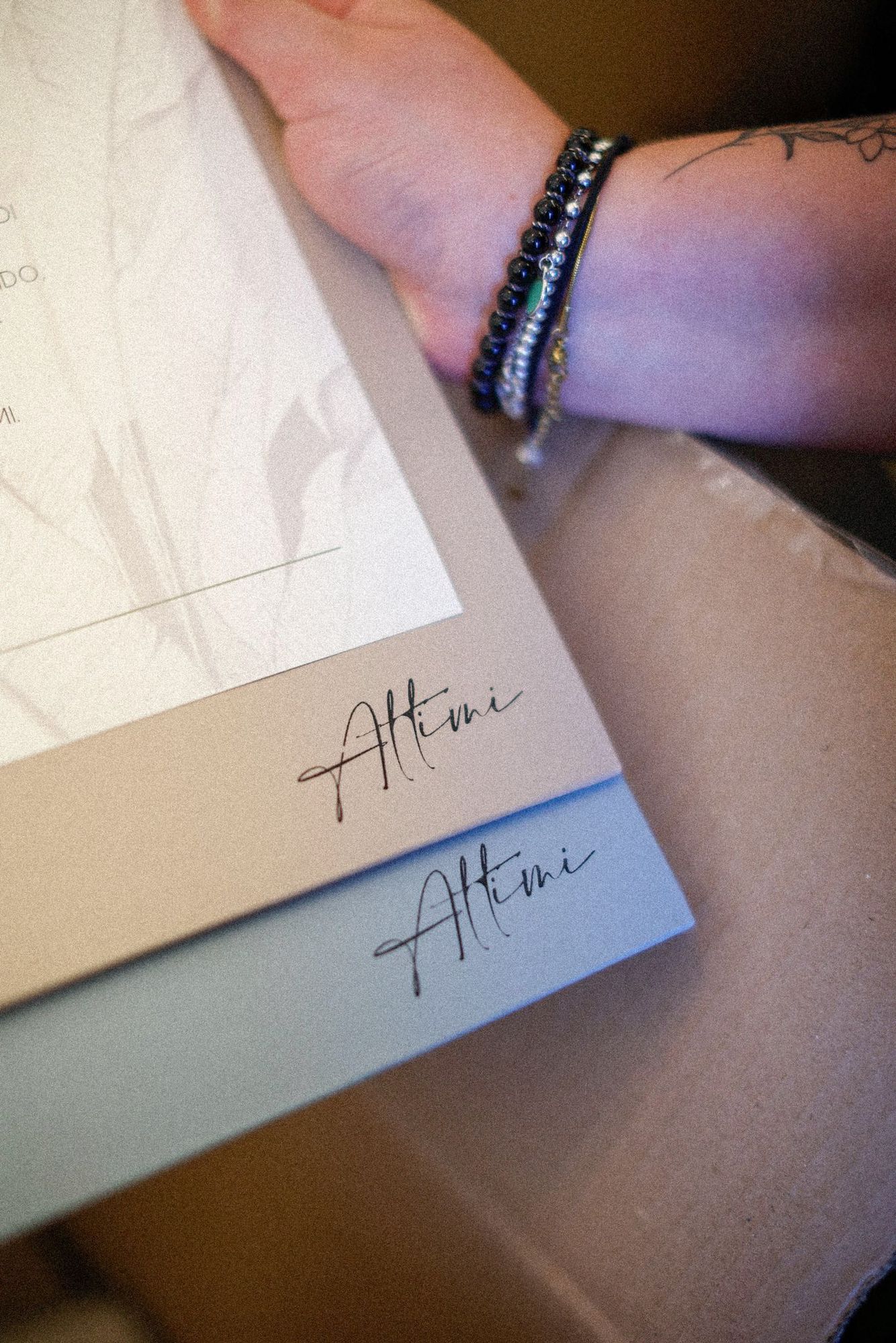 Menu Attimi