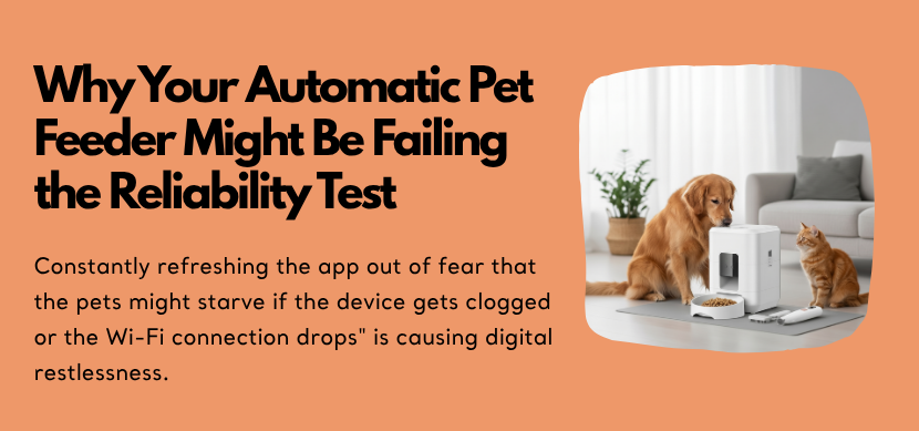 Why Can't Automatic Pet Feeders Give Confidence? 