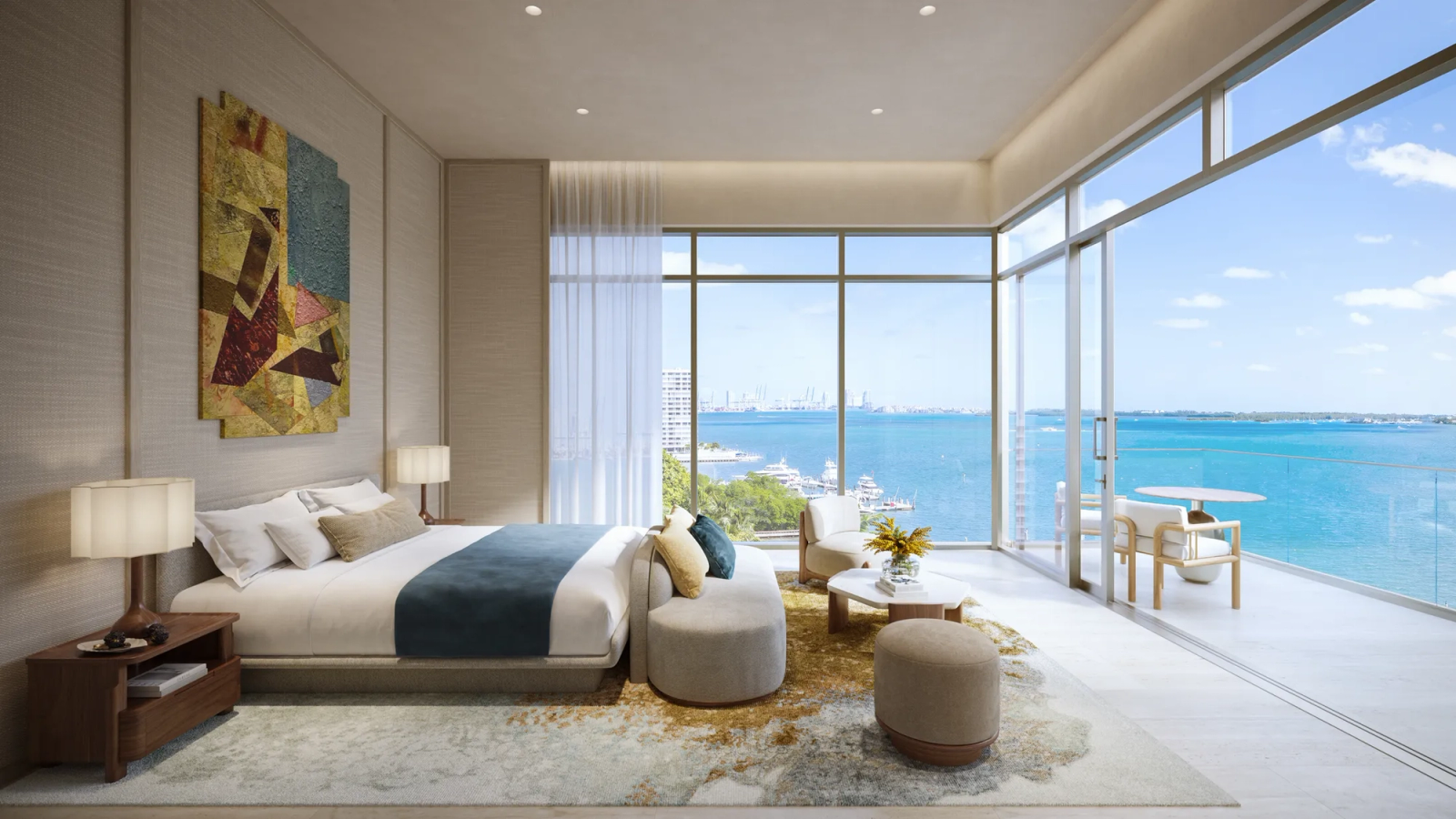 A bayfront villa at The St. Regis Residences, Miami, view 1 of 7