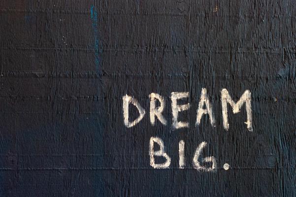 Dream Big Tafel