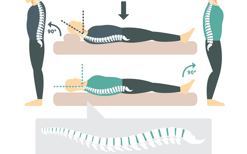 Schlafen in der Königsposition? Mit Flexpillow klappt's