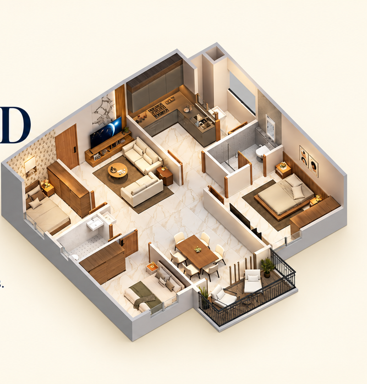 How to Judge Natural Light Beyond an Apartment Facing Label