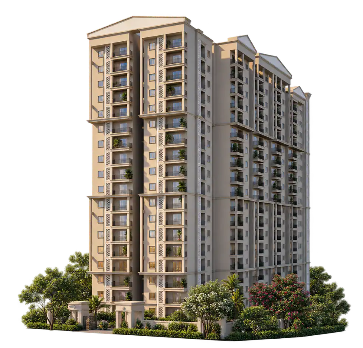 Mythri Street building elevation