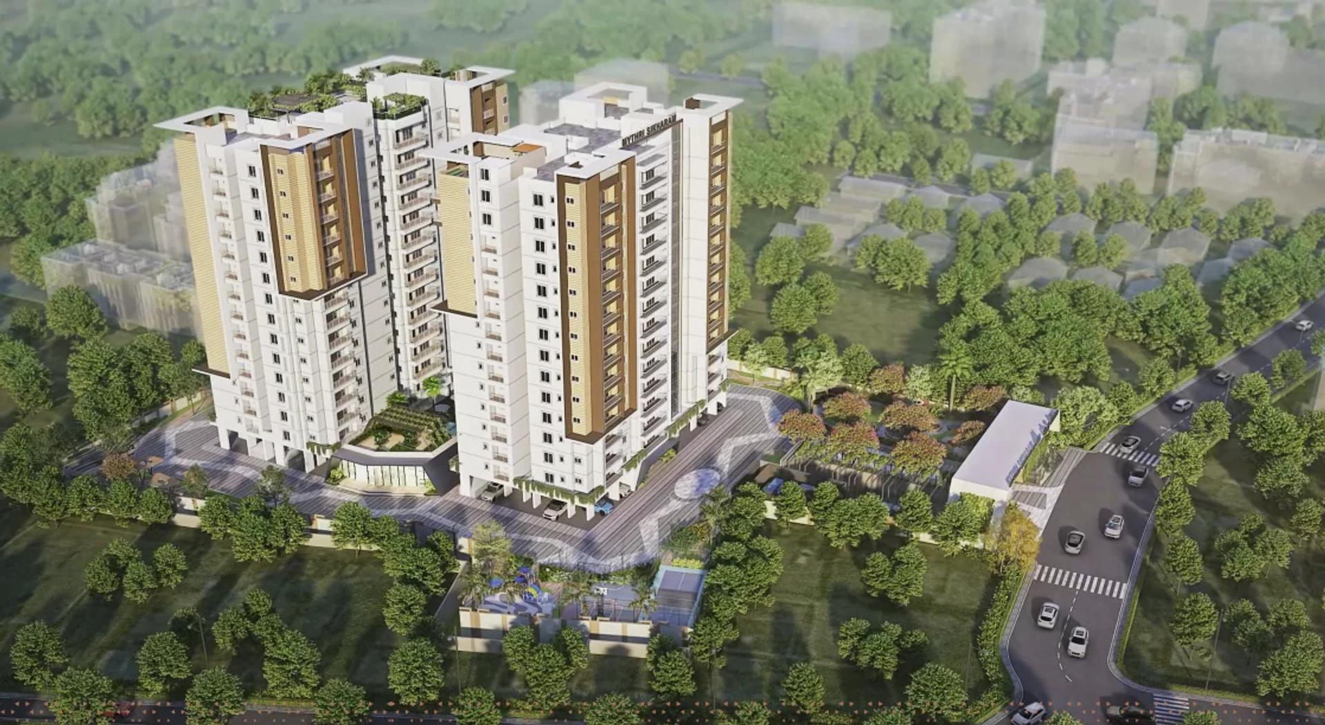 Mythri Sikharam residential community exterior view