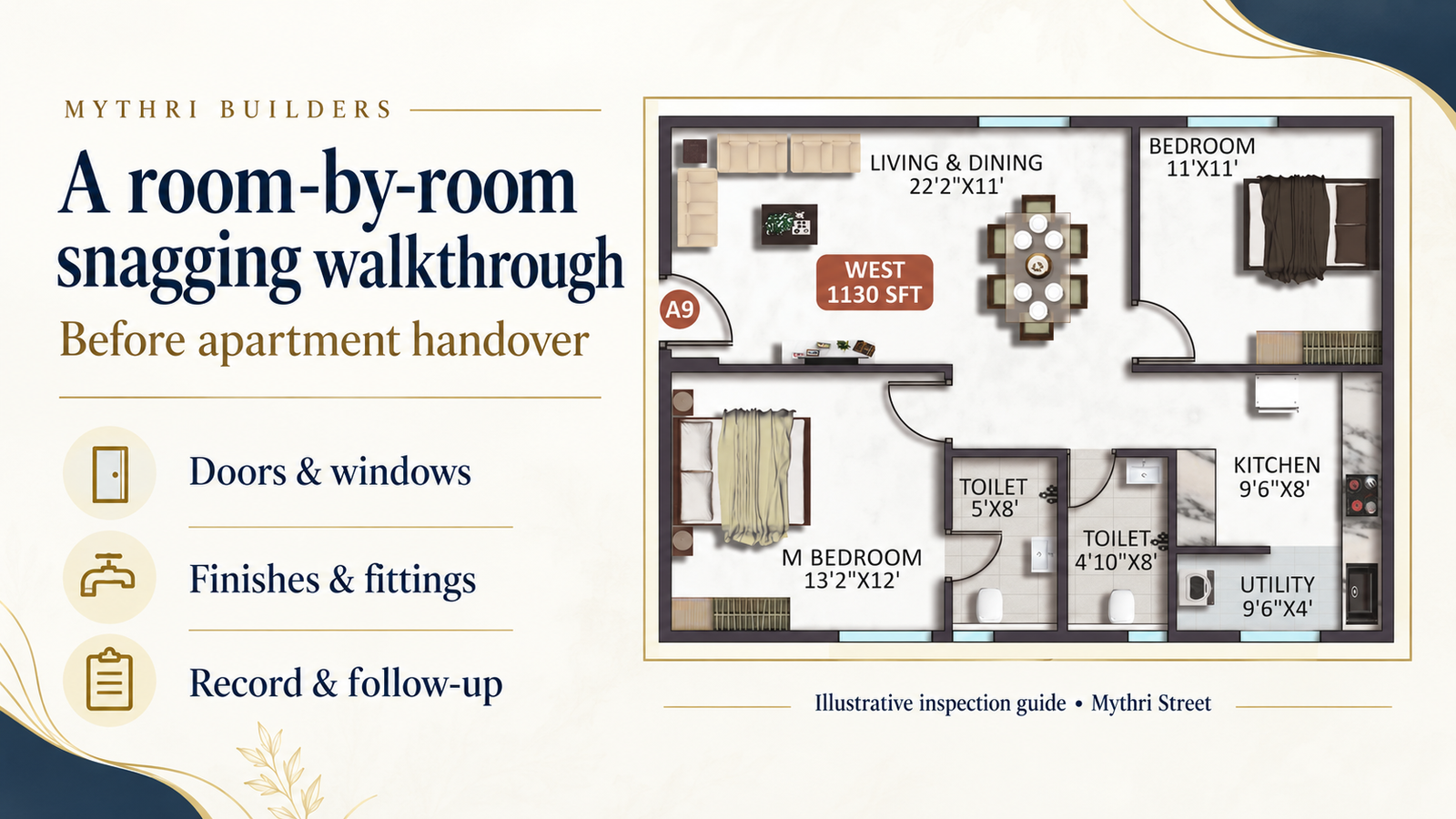 A Room by Room Snagging Walkthrough Before Apartment Handover