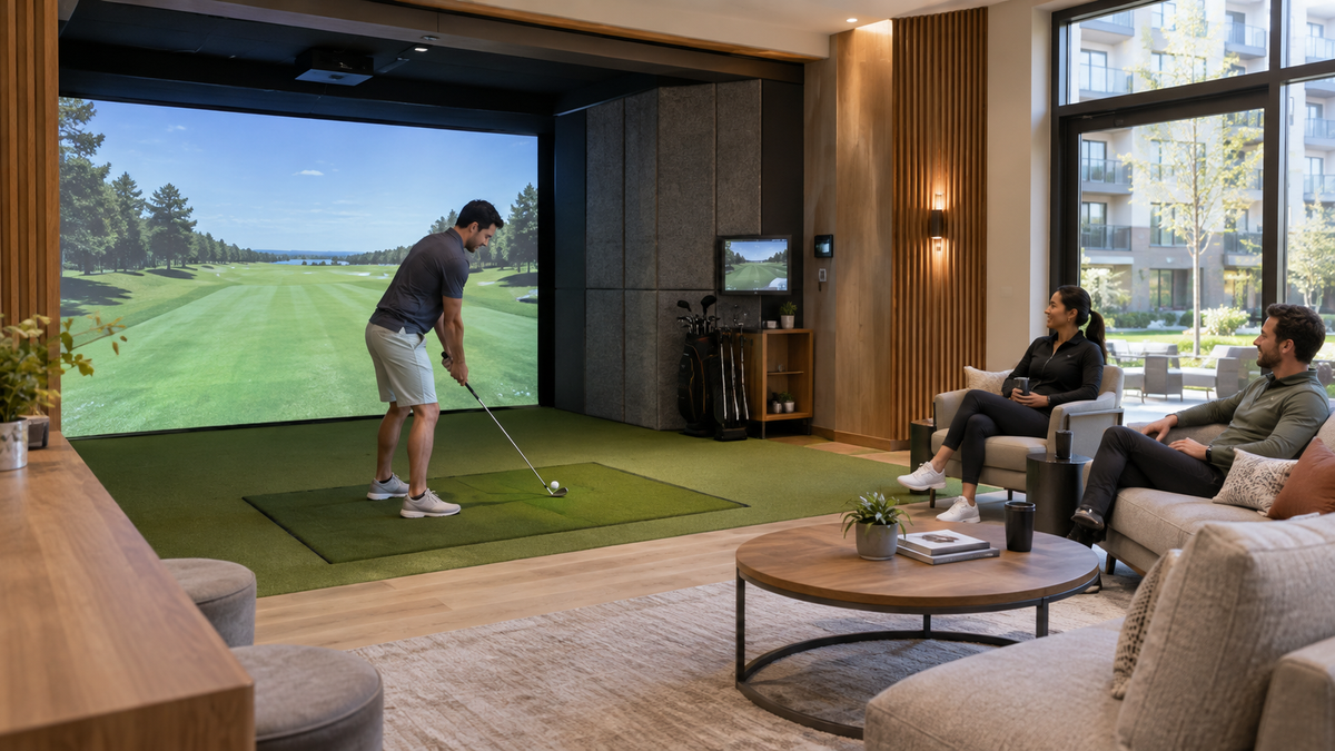 Indoor golf