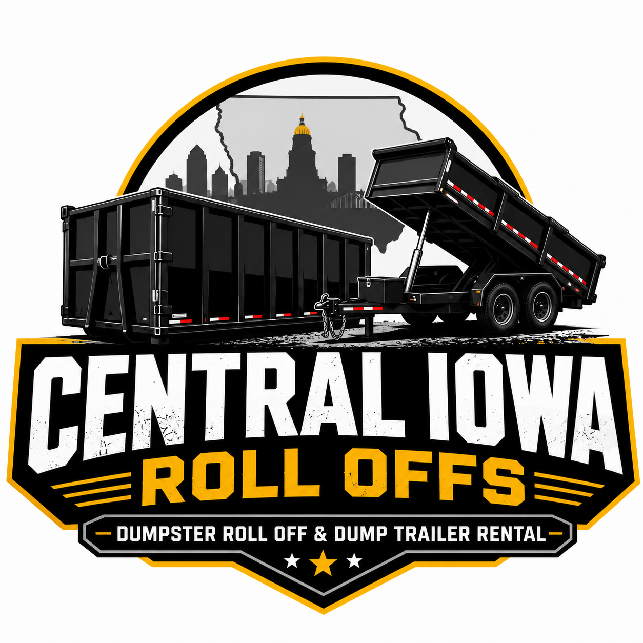 Central Iowa Roll Offs — dumpster roll off & dump trailer rental