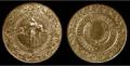 Obverse and reverse views of a commemorative gold medal from the Caucasus Photographic Exhibition held in Tiflis, 1897.