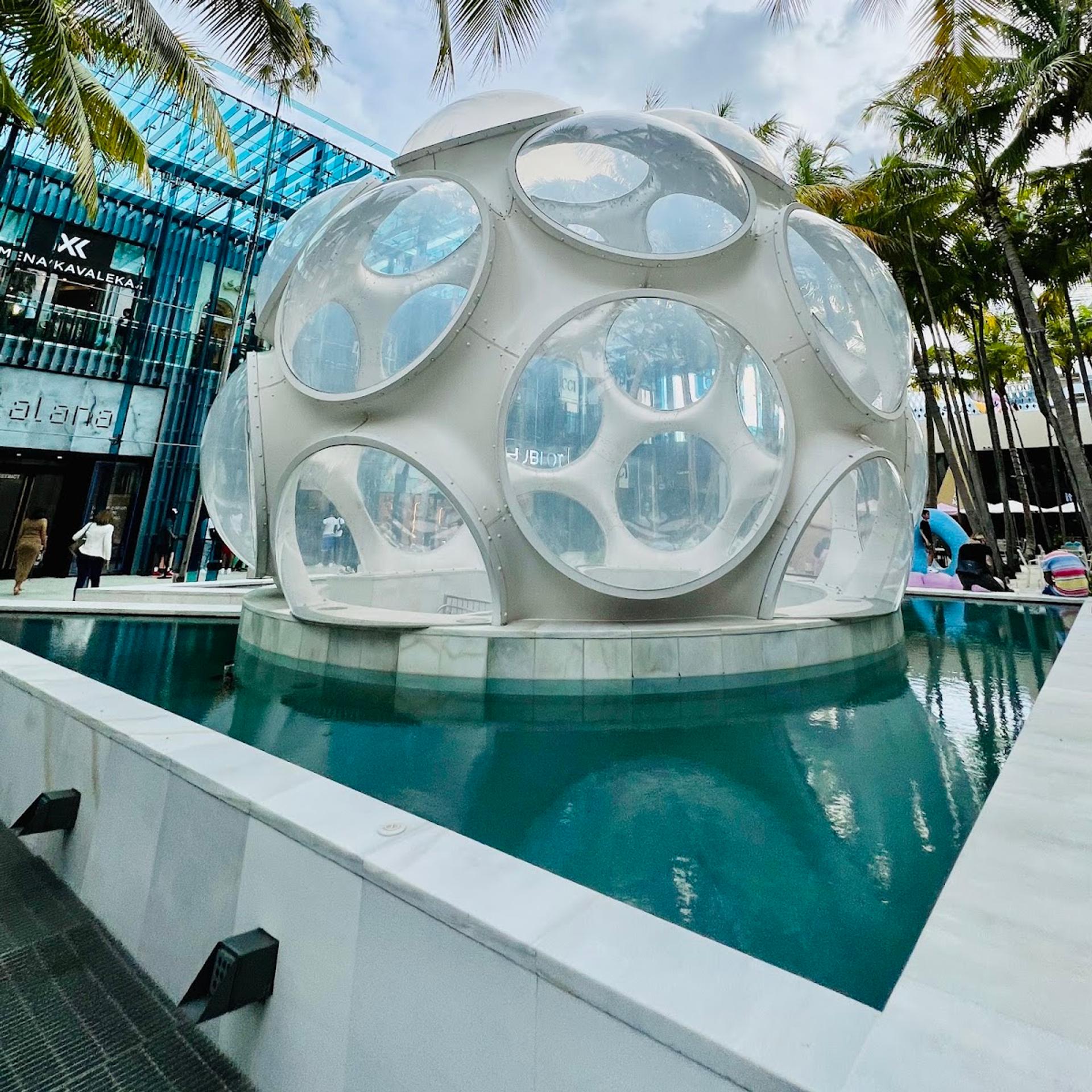 Palm Court & Fly's Eye Dome
