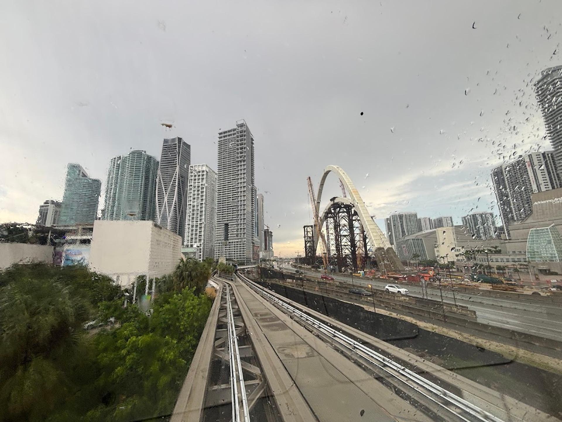 School Board Metromover Station