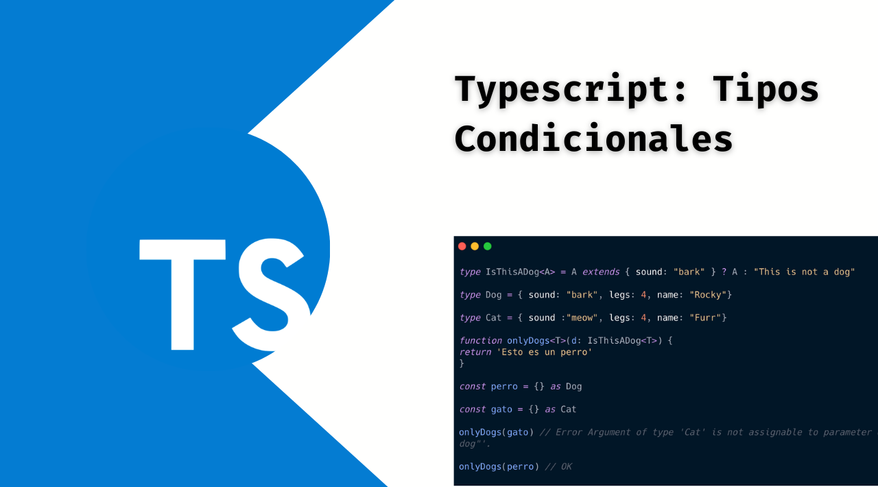 Typescript: Tipos Condicionales