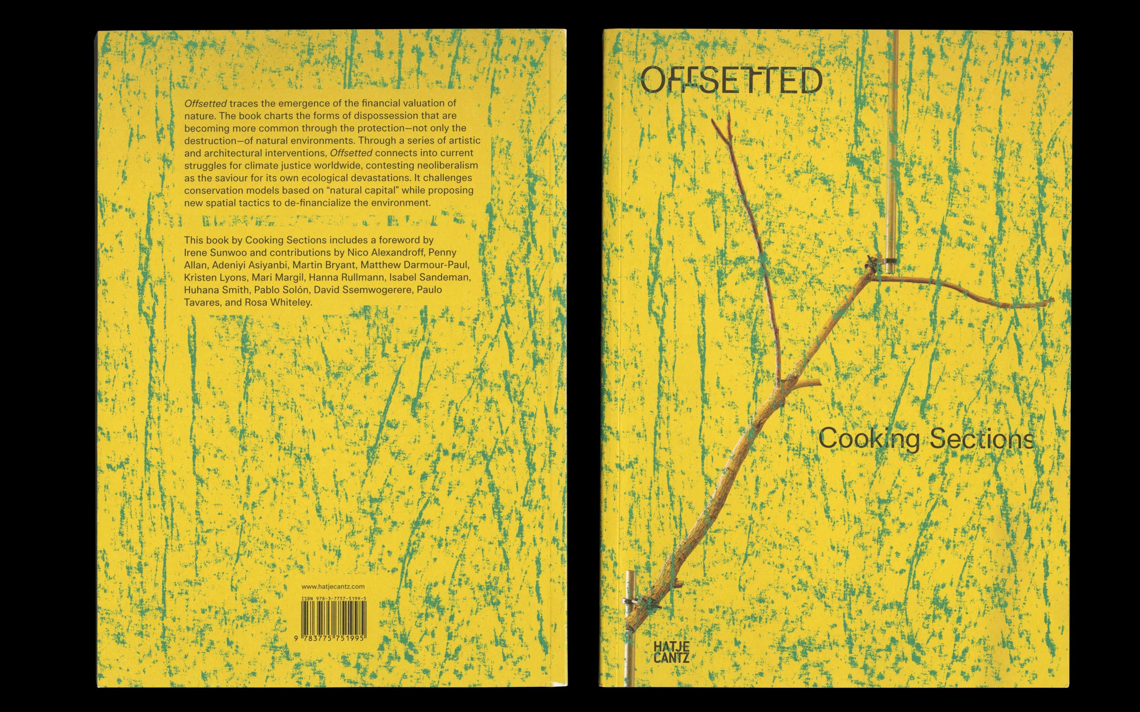 Scan of front and back cover of 'Offsetted' by Cooking Sections