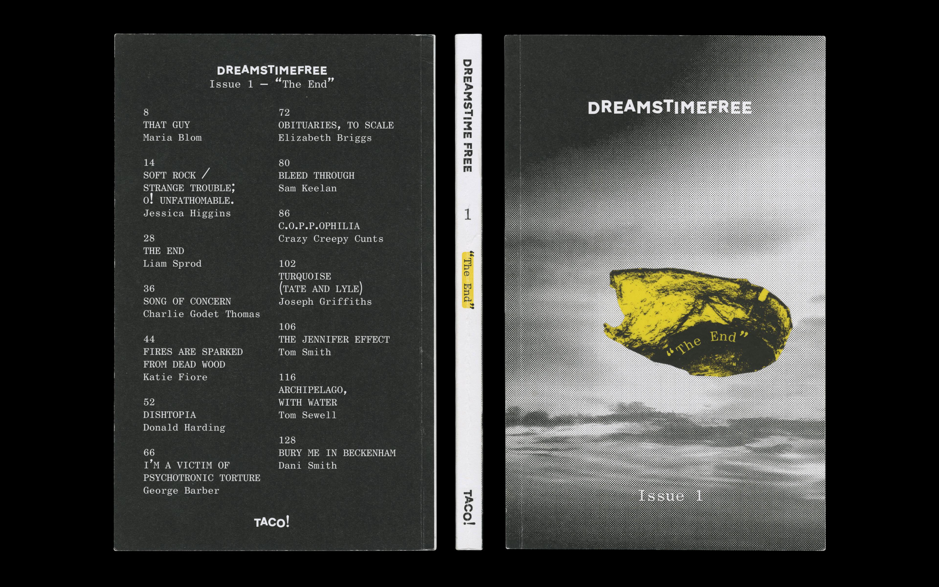 Scan of front, back cover and spine of Dreamstimefree