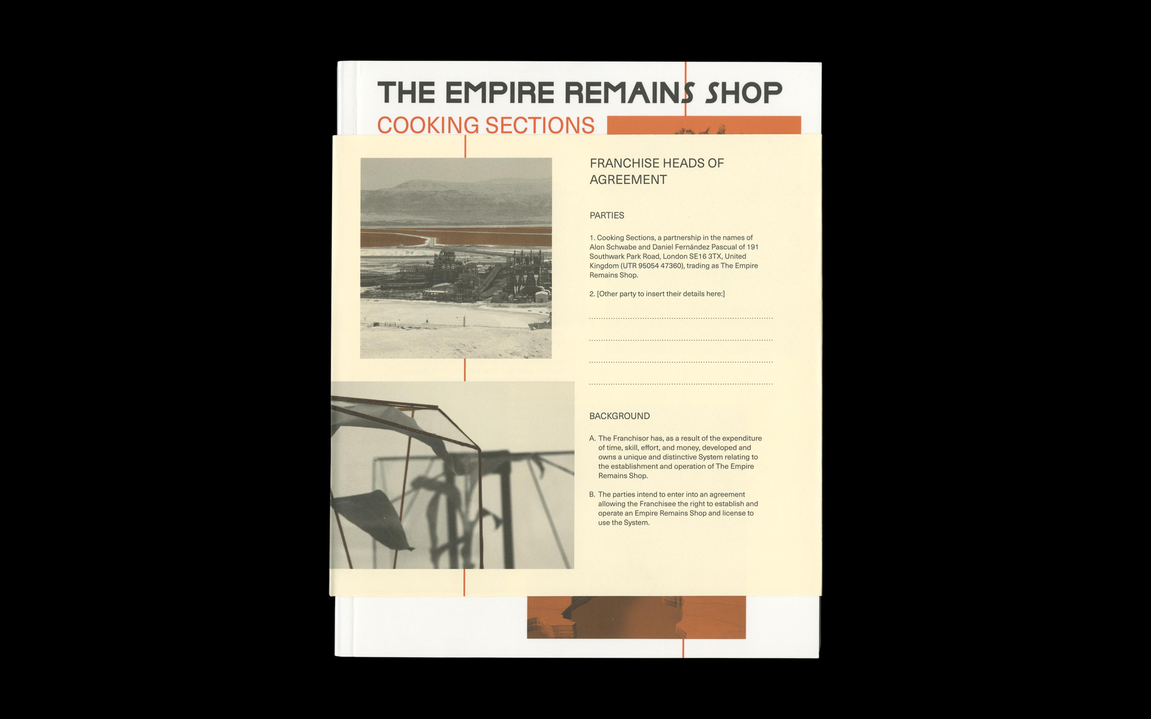 Cover scan of The Empire Remains Shop publication