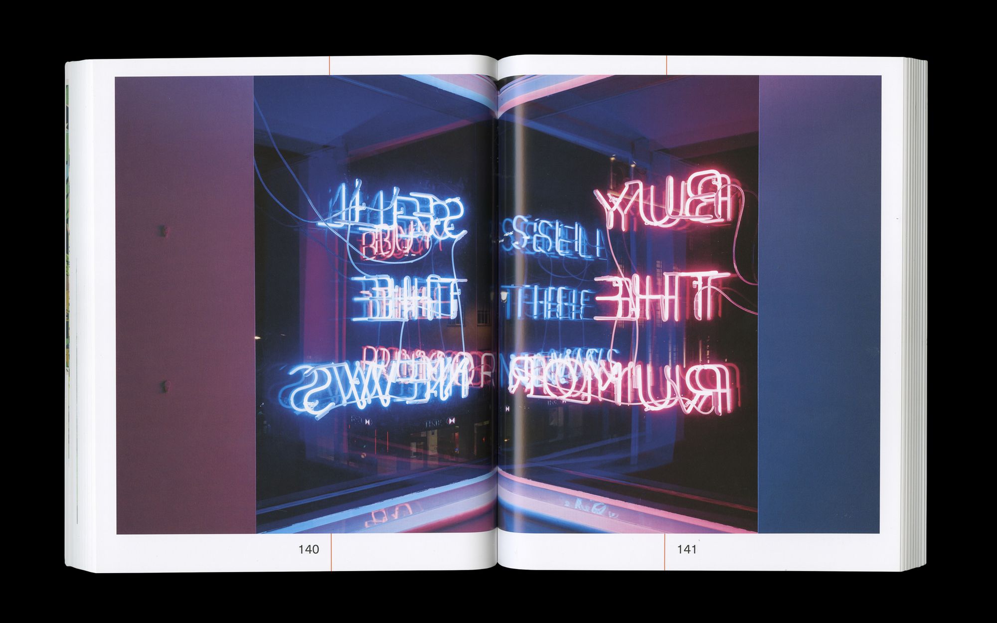 Scan of internal spread of The Empire Remains Shop publication