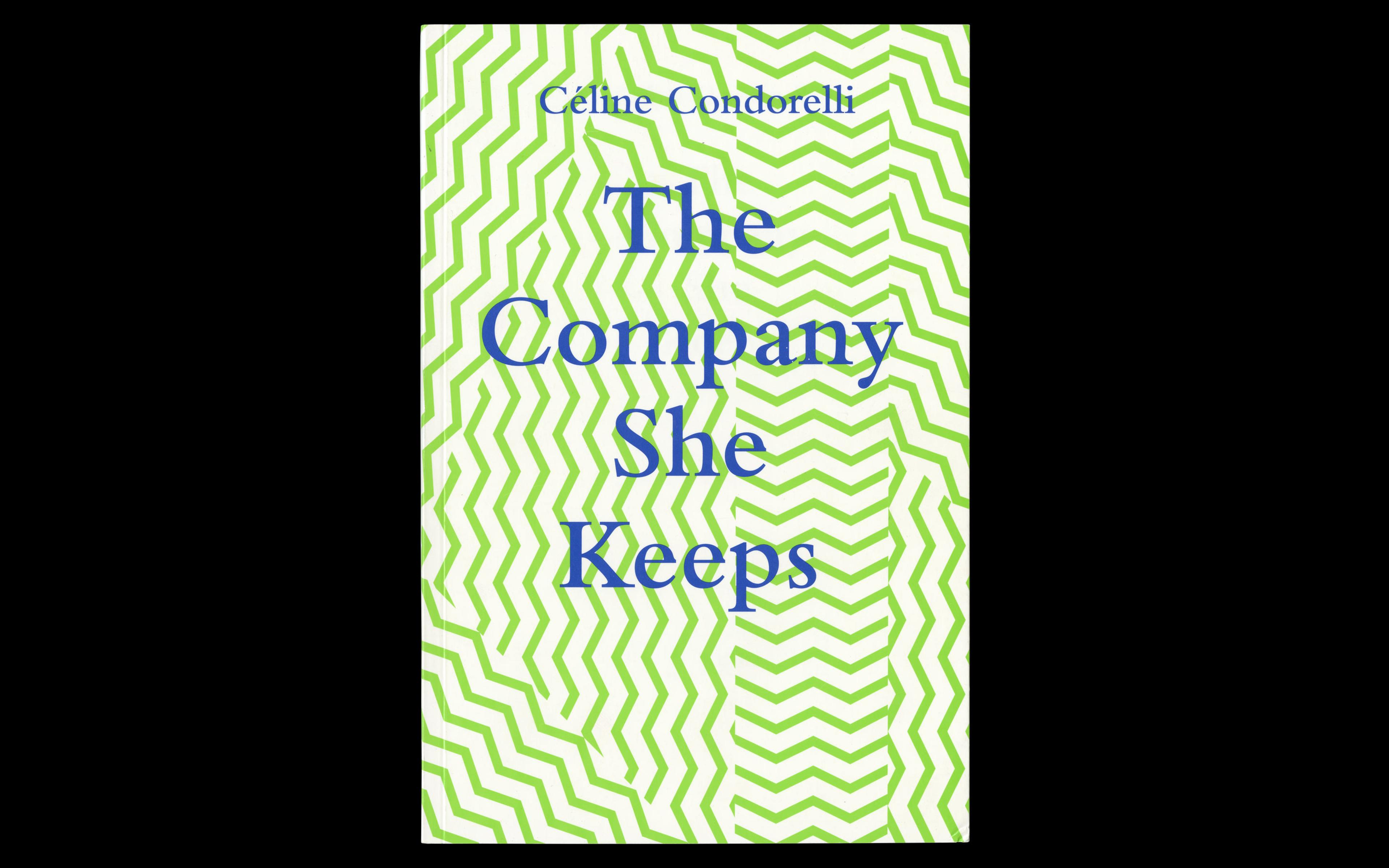 Scan of Céline Condorelli, 'The Company She Keeps', Book Works, 2014