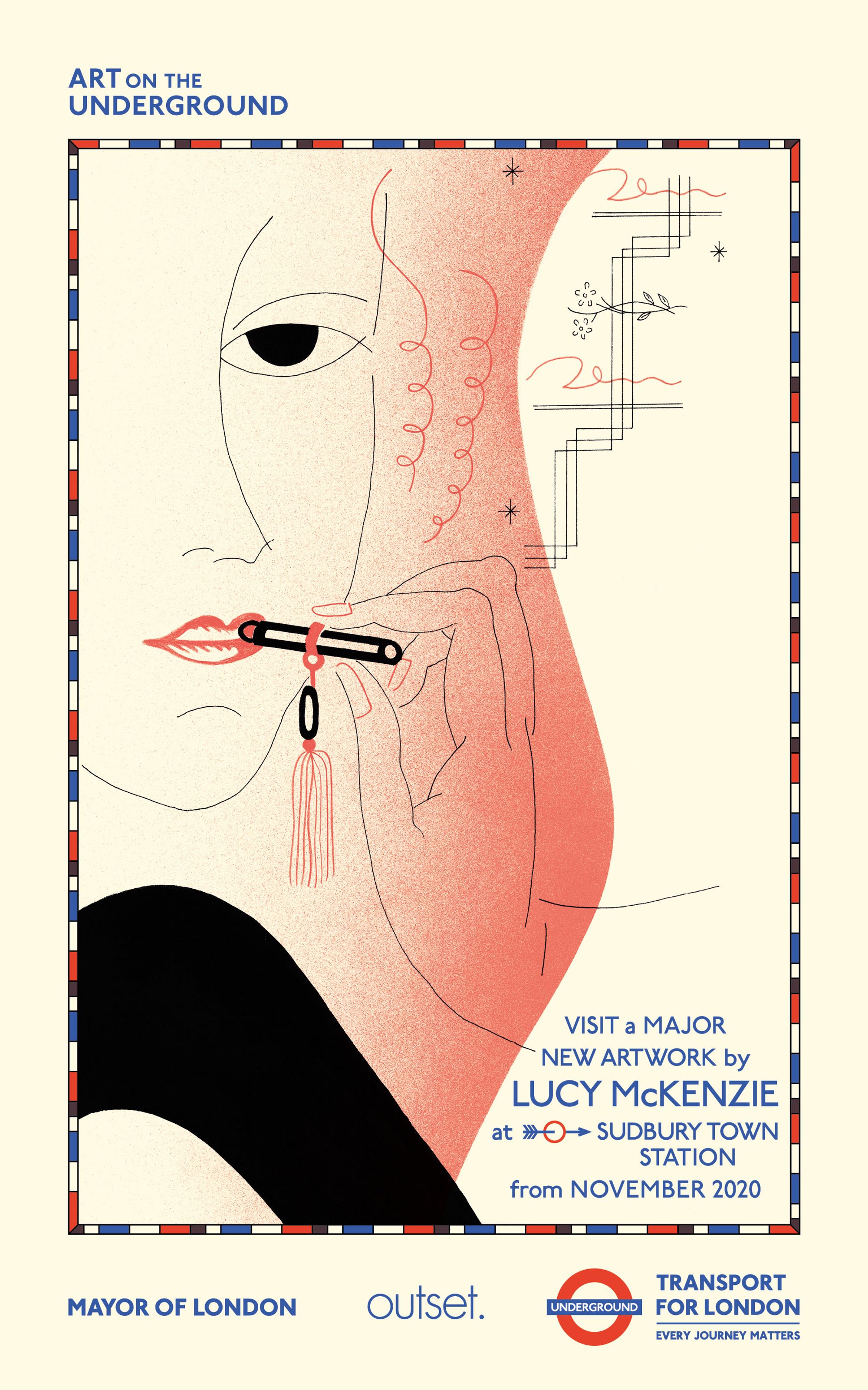 Poster for London Underground network